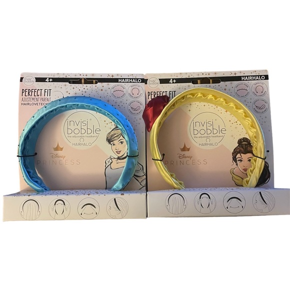 Disney Princess Invisi Bobble Hairhalo headband (set of 2) - Picture 1 of 9